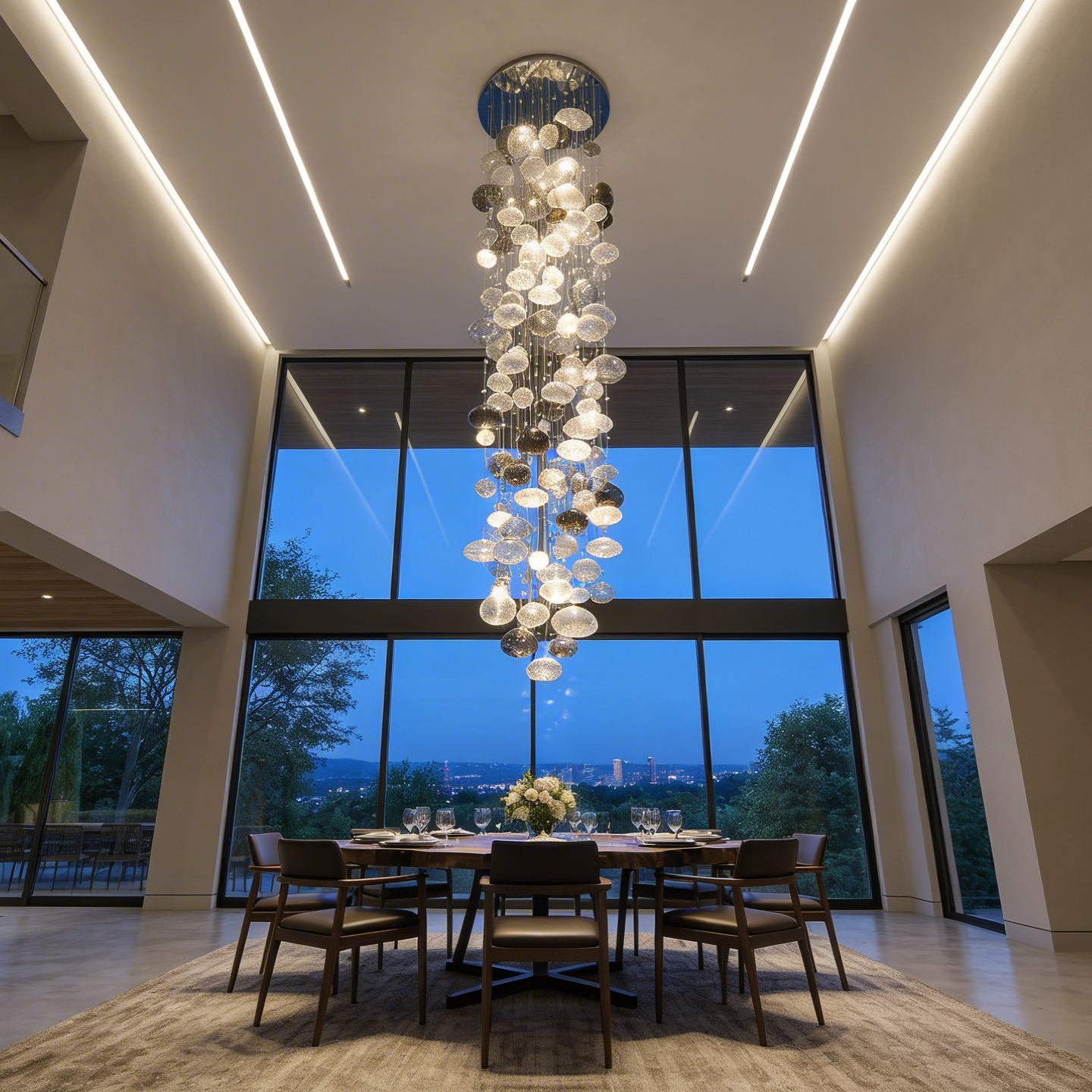 The Cascading Glass Disc