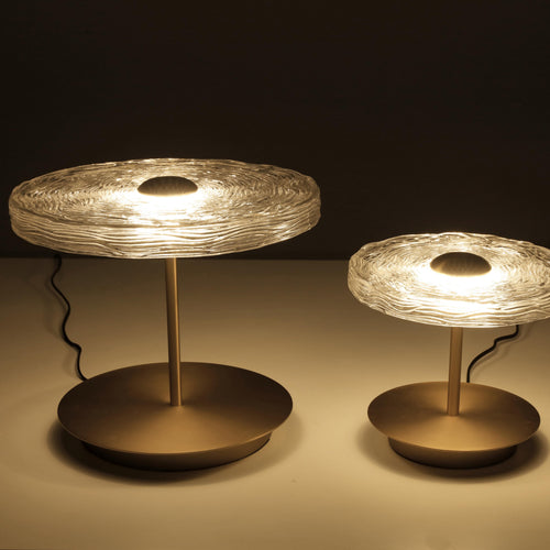 The Woven Disc Lamp