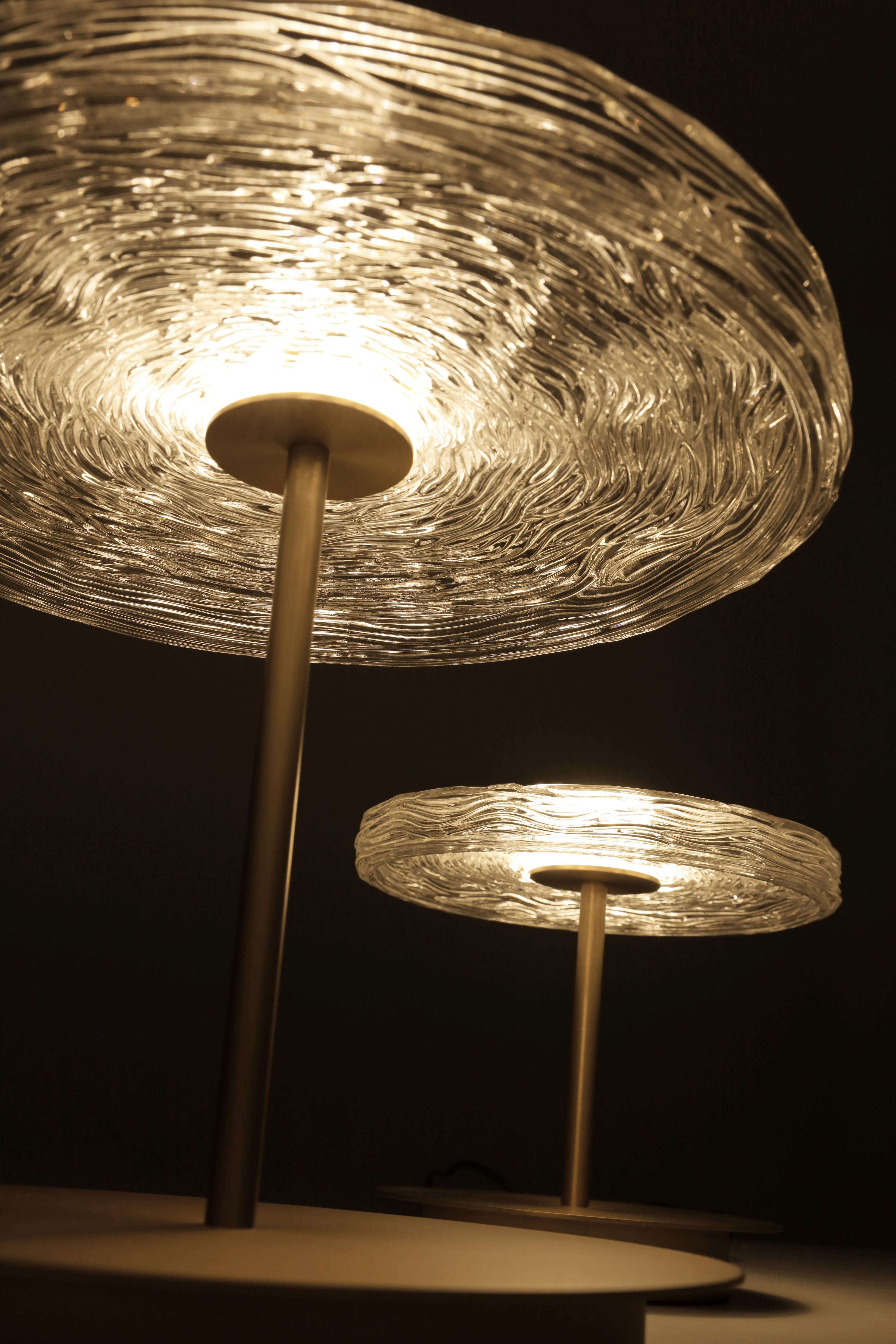 The Woven Disc Lamp