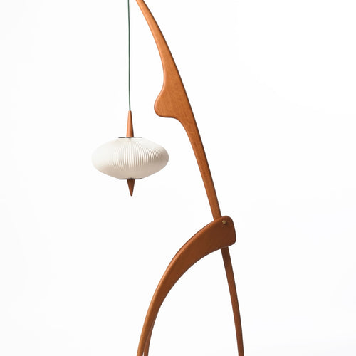 The Woven Crane Lamp