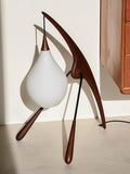 The Woven Tripod Lamp