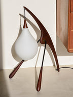 The Woven Tripod Lamp