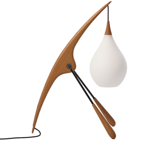 The Woven Tripod Lamp