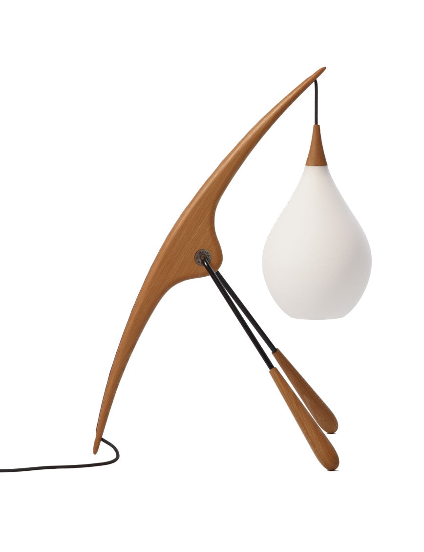 The Woven Tripod Lamp