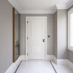 Double Panelled - White & Cream