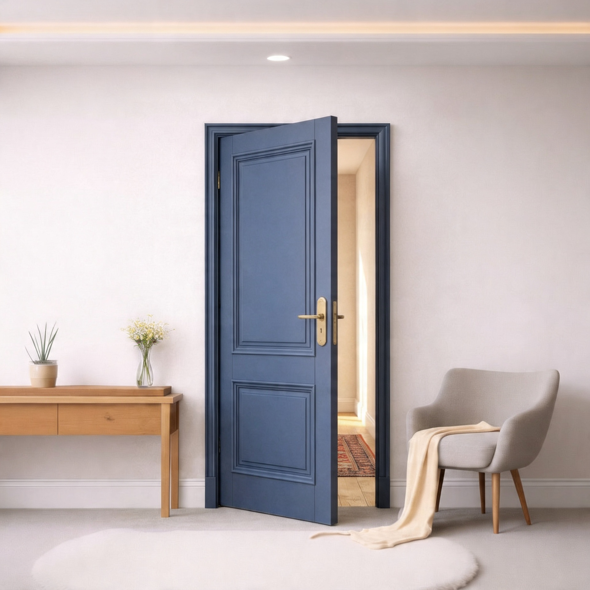 Panelled Door - Coloured
