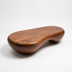 Solid Walnut Organic Coffee Table