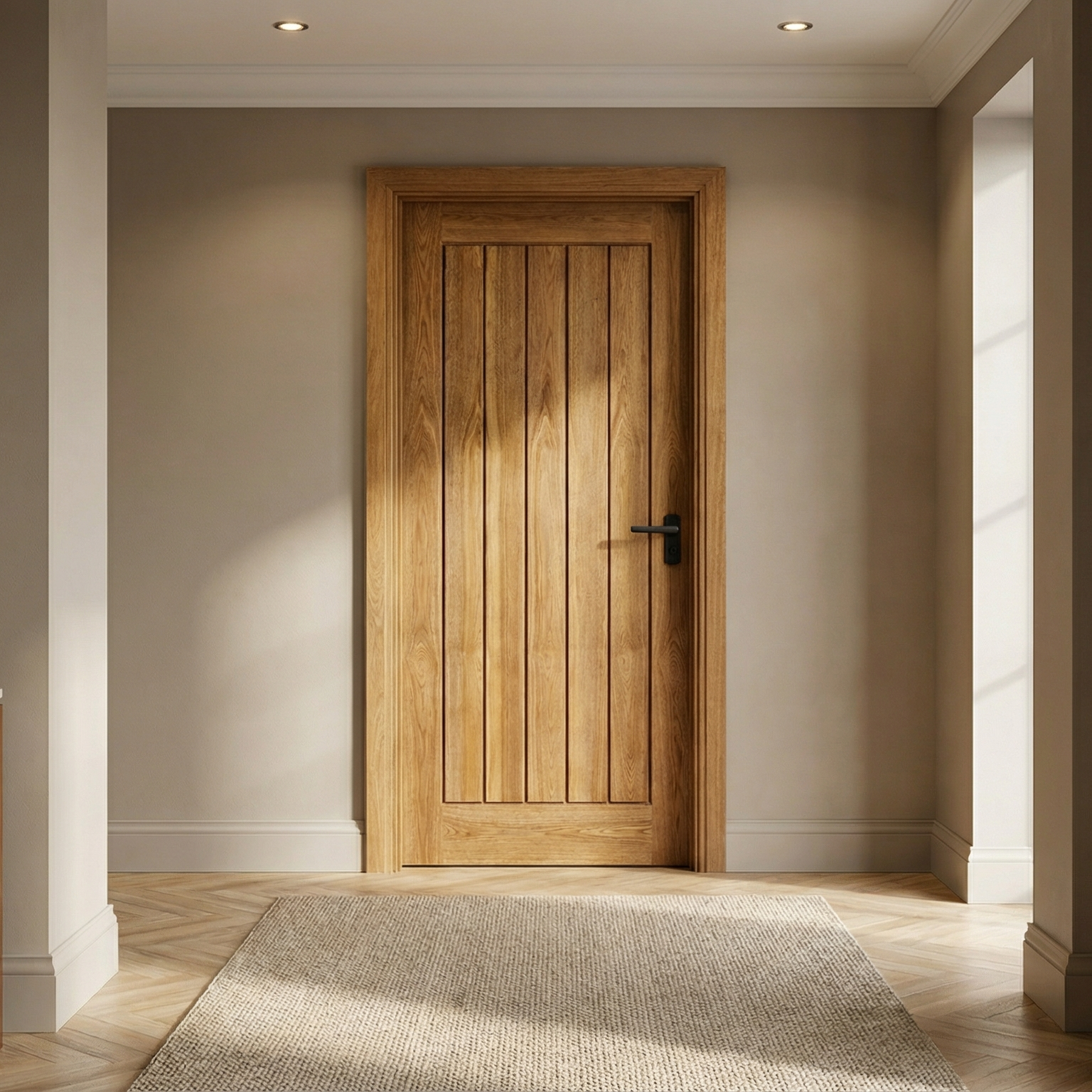 Vertical Groove Oak