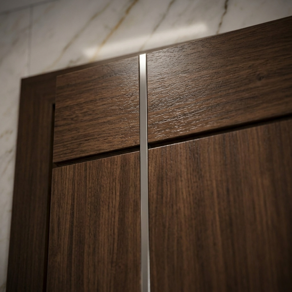 Vertical Metal Line