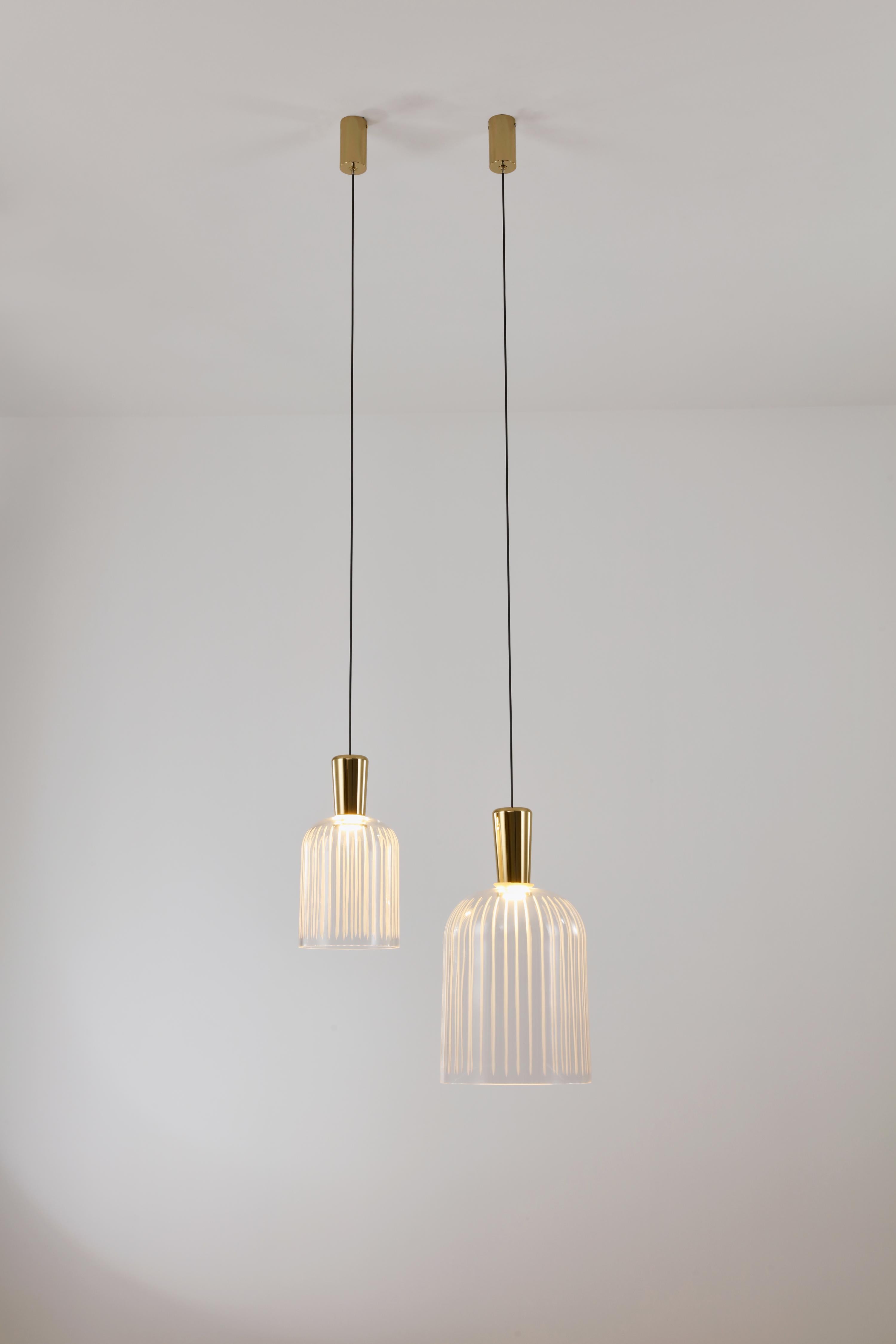 The Fluted Bell Pendant