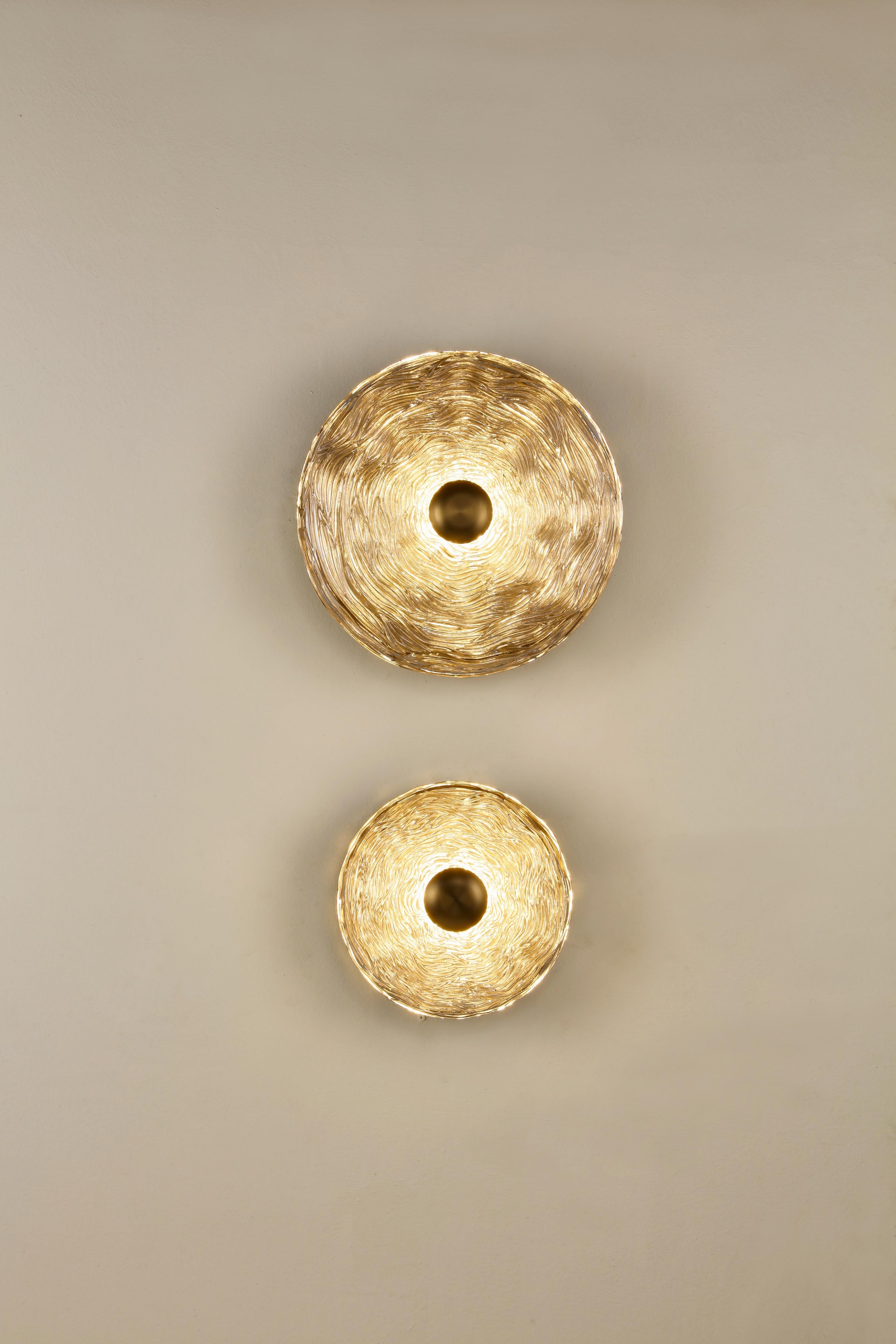 The Woven Disc Sconce