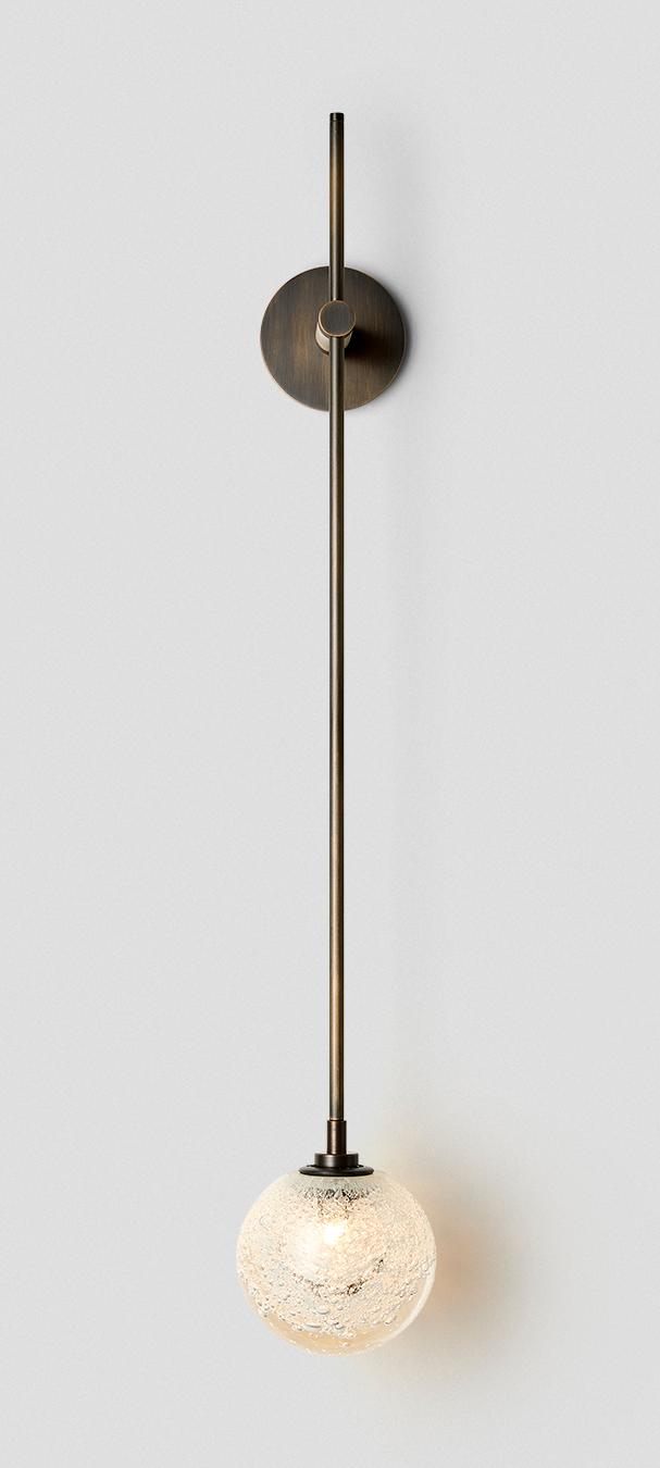 The Long Arm Globe Sconce
