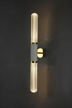 The Crystal Column Sconce