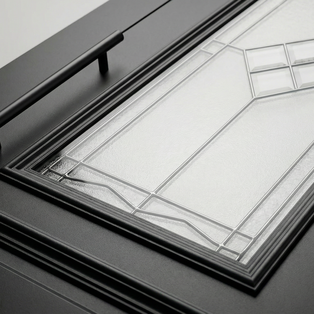 Arch Panel with Oval Detail