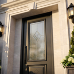 Arch Panel with Oval Detail