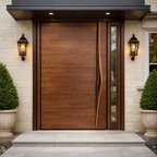 Walnut Pivot with Sidelight