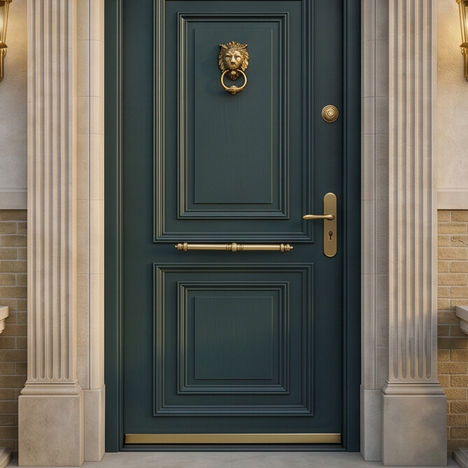 Heritage Raised Panel in Racing Green