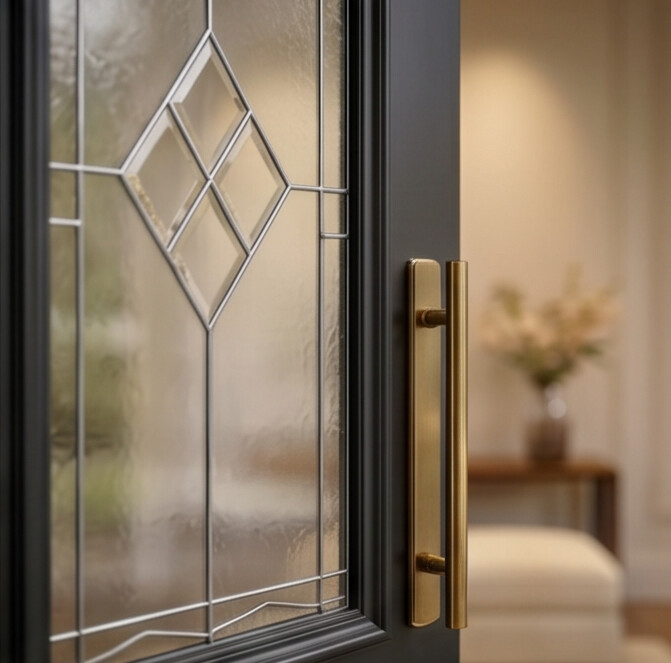 Arch Panel with Oval Detail