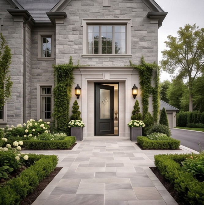 Arch Panel with Oval Detail