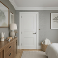 Double Panelled - White & Cream