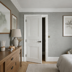 Double Panelled - White & Cream