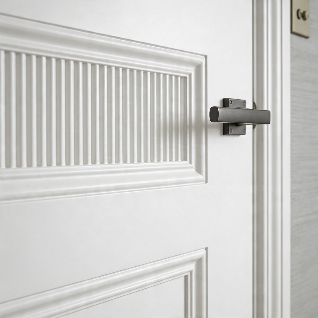 Double Panelled - White & Cream