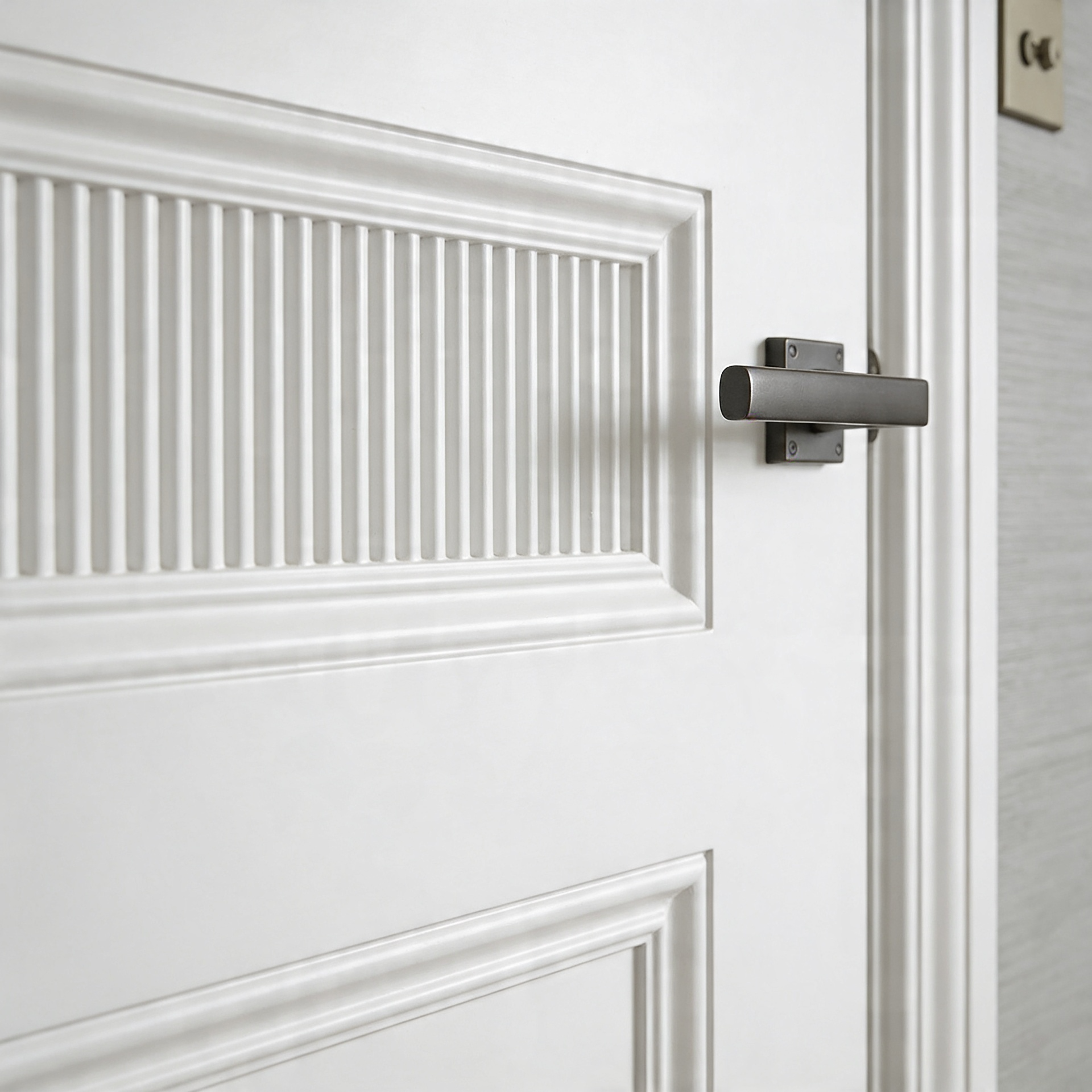 Double Panelled - White & Cream