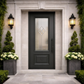 Arch Panel with Oval Detail