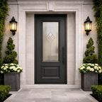 Arch Panel with Oval Detail