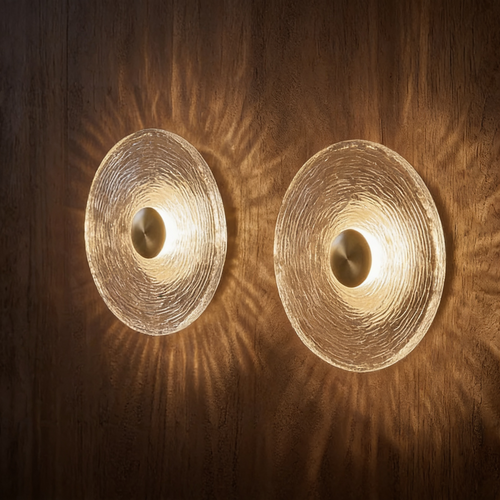 The Woven Disc Sconce