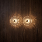 The Woven Disc Sconce