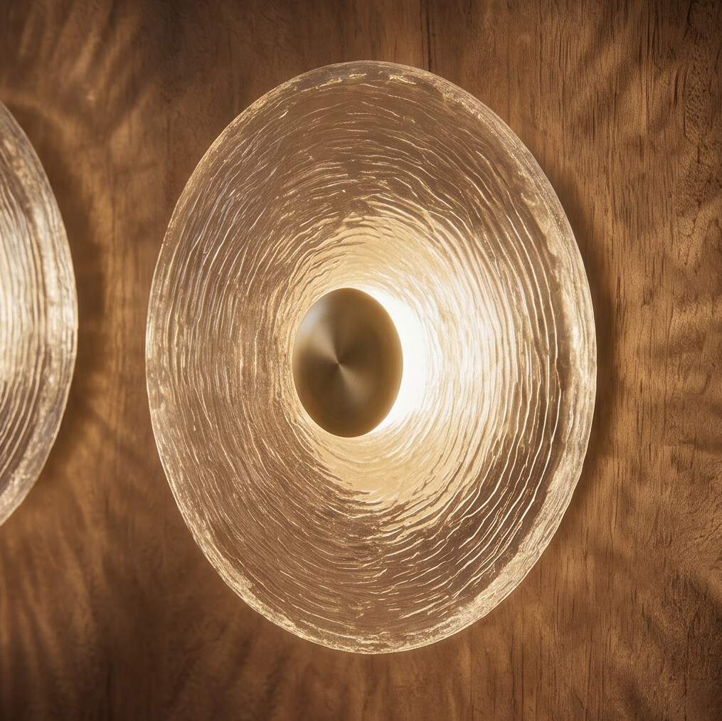The Woven Disc Sconce