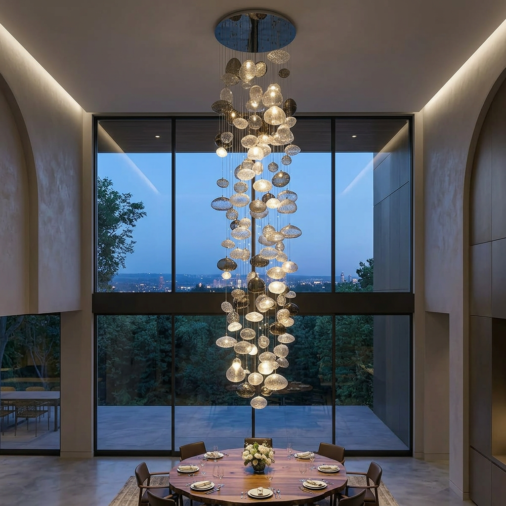 The Cascading Glass Disc