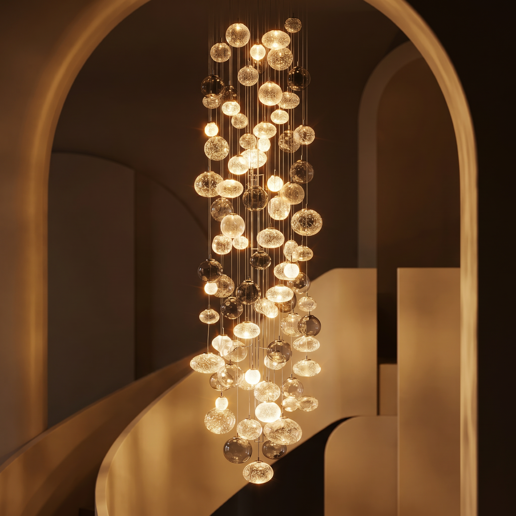 The Cascading Glass Disc
