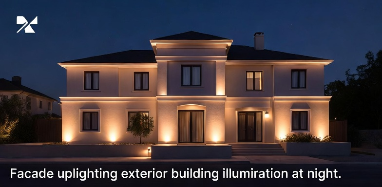 Facade & Architectural Uplighting  ·  Building Illumination