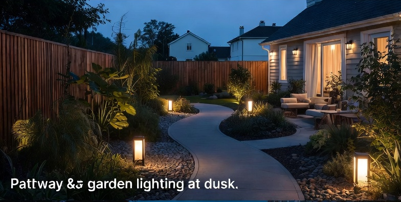 Pathway & Garden Lighting  ·  Landscape Integration